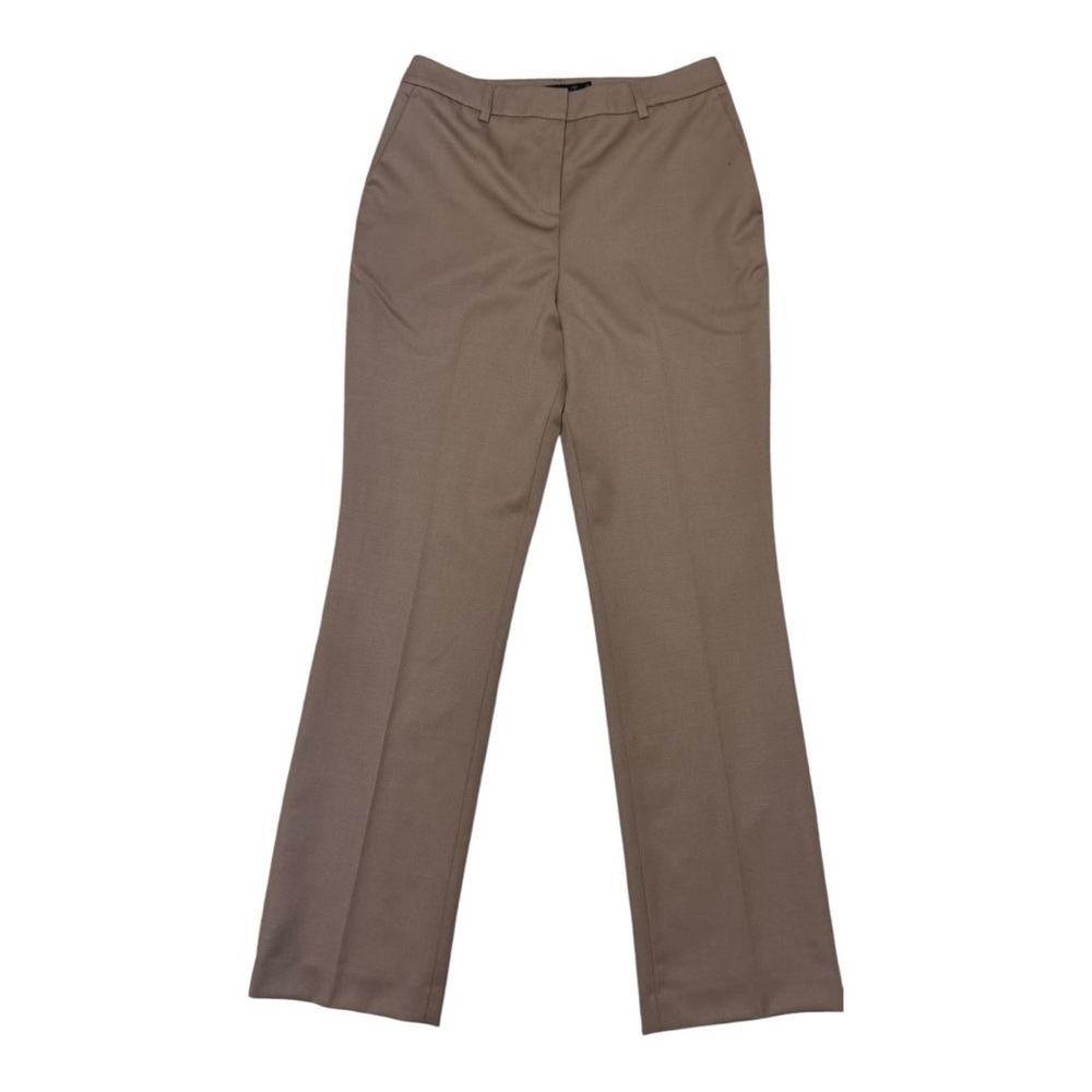 Pendleton 100% Virgin Wool Dress Pants Women’s Brown Classic Fit Size 8 USA